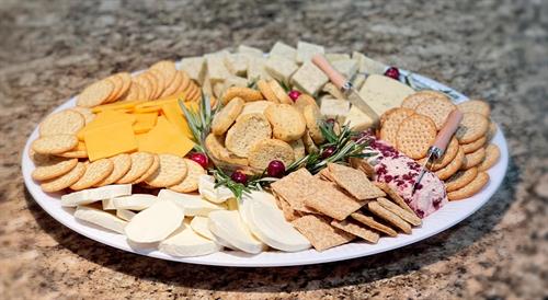 Cheese & Cracker Platter, Catering Events