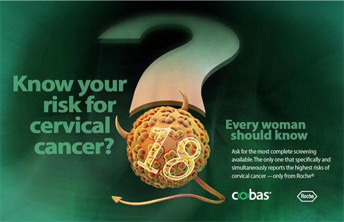 Cervical Cancer Screening poster campaign