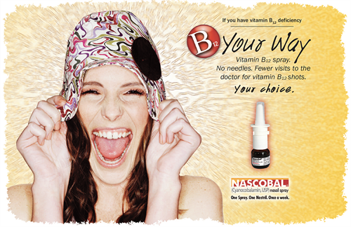 Nascobal B12 Nasal Spray campaign