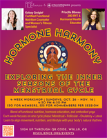 Hormone Harmony: Exploring the Inner Seasons of the Menstrual Cycle @ RISEilience