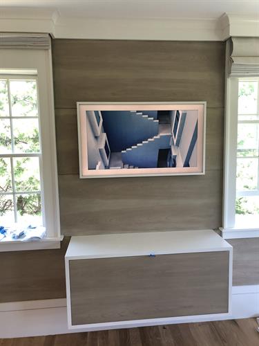 Picture frame TV.