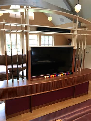 Custom TV install.