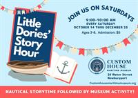 Little Dories' Story Hour at the Custom House Maritime Museum