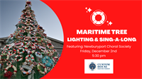 Maritime Tree Lighting & Sing-a-Long at Custom House Maritime Museum