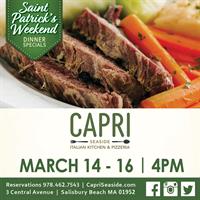 St. Patrick’s Weekend at Capri