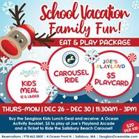 Eat & Play Package – School Vacation Week Fun at Seaglass