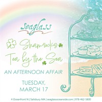 Shamrocks Tea By the Sea at Seaglass