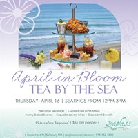 April in Bloom Tea By the Sea at Seaglass