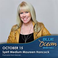 Spirit Medium Maureen Hancock at Blue Ocean Music Hall
