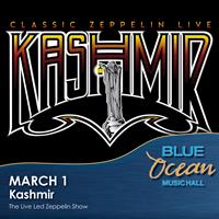 Kashmir at Blue Ocean Music Hall