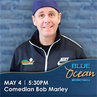 Comedian Bob Marley at Blue Ocean Music Hall