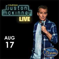 Comedian Juston McKinney at Blue Ocean Music Hall