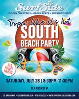 Tropic Like It’s Hot: South Beach Party ft. DJ Koko P on the Surfside Deck