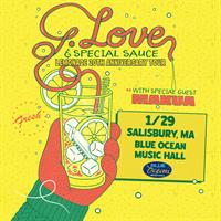 G. Love & Special Sauce at Blue Ocean Music Hall