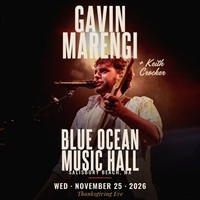 Gavin Marengi at Blue Ocean Music Hall