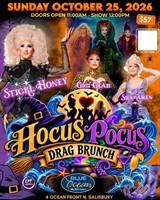 Hocus Pocus Drag Brunch at Blue Ocean Music Hall
