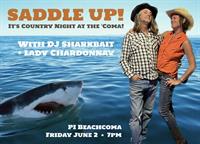 Saddle Up! It’s country music night at The Beachcoma.