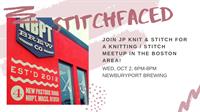 StitchFaced - JPKS Monthly Stitching Meetup at Newburyport Brewing Co.