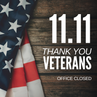 Chamber Closed - Veteran's Day