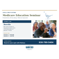 Medicare Education Seminar: Bank 1901