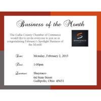 February 2015 Business of the Month - Shaynaco