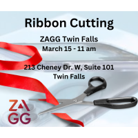Ribbon Cutting for ZAGG
