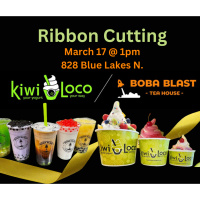 Ribbon Cutting for Kiwi Loco / Boba Blast Tea House