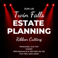 Ribbon Cutting for Twin Falls Estate Planning
