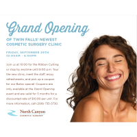 Ribbon Cutting - North Canyon Cosmetic Surgery - Grand Opening