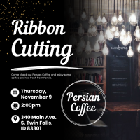 Ribbon Cutting - Persian Coffee