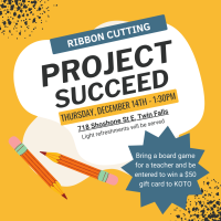Ribbon Cutting - Project Succeed