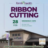 Ribbon Cutting - Family Health Services