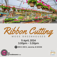 Ribbon Cutting - Moss Greenhouses