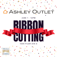 Ribbon Cutting - Ashley Outlet
