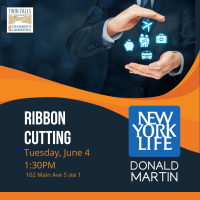 Ribbon Cutting - New York Life - Donald Martin