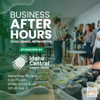 Business After Hours September 2024 Sponsored by ICCU