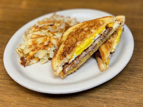 Breakfast Melt! Thursday's Weekly Special