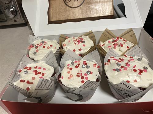Red valvet cupcakes 