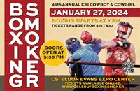 46th Annual CSI Cowboy & Cowgirl Boxing Smoker