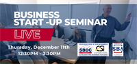 Business Start Up Seminar LIVE