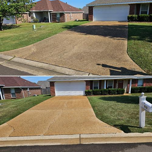 Driveway cleaning