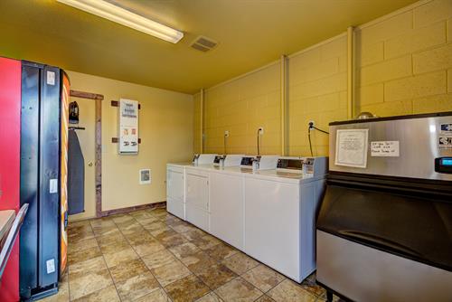 Vending, Ice, and Laundry Facilities for Guests