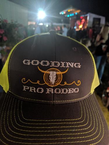 Embroidered Caps by Vicci Moto- Gooding Pro Rodeo