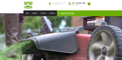 Website for Green Geeks Lawn Care