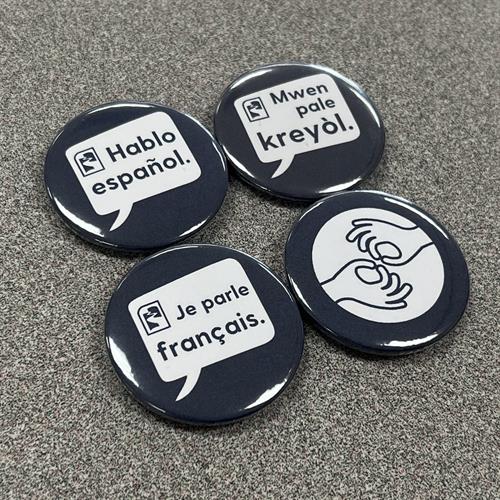 Pinback buttons for The Tabernacle at Sandy Creek