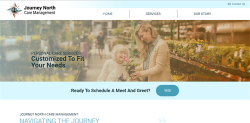 Website for Journey North Care