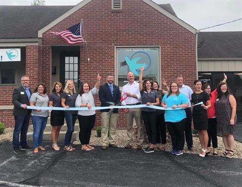 Ribbon Cutting with the Mayor and Chamber