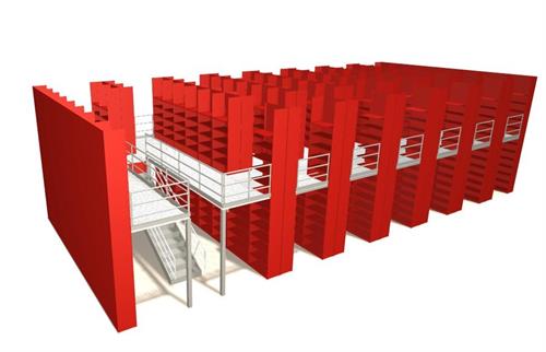 Shelving and platform design and installation