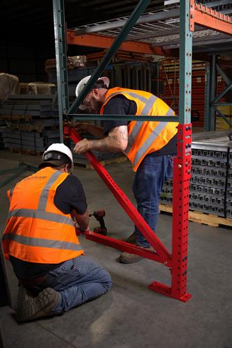 Pallet rack repair