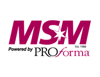 MSM promotions, powered by PROforma